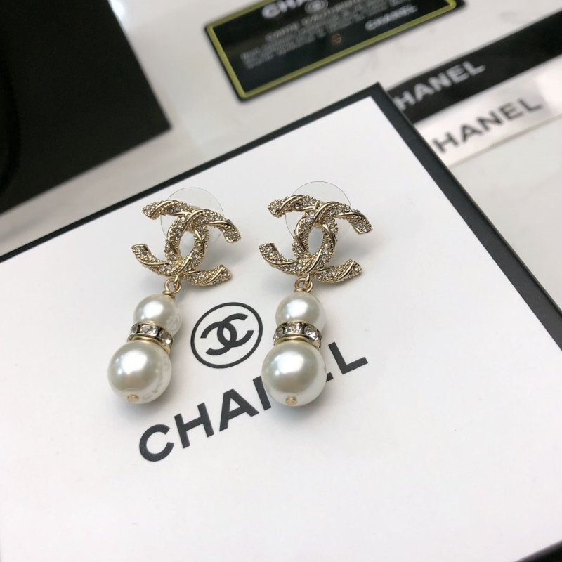 Ch*el earrings
